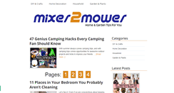 Desktop Screenshot of mixer2mower.com