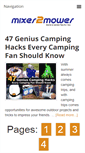 Mobile Screenshot of mixer2mower.com